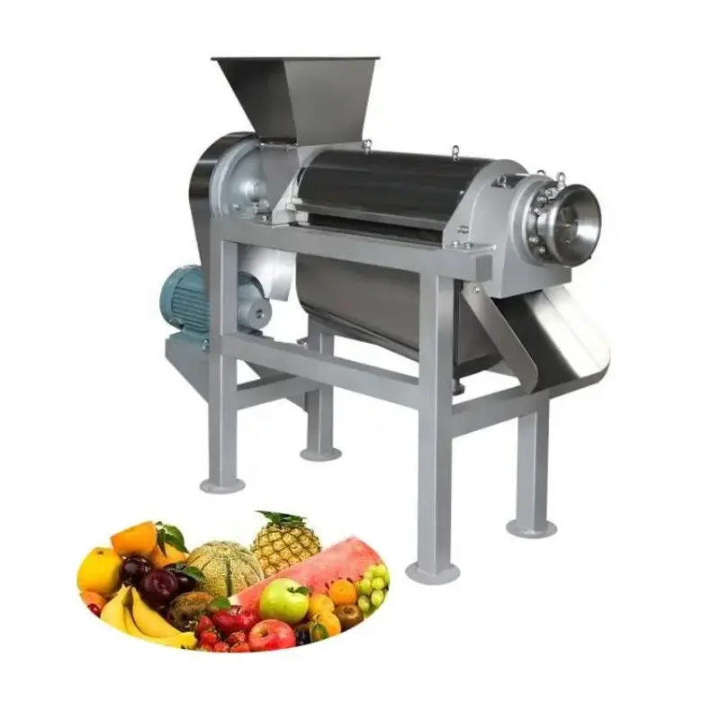 Industriële Juicer Afzuigmachine Apple Juicer Machine Met Crusher