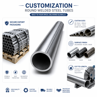 Tuyau rond en acier au carbone à livraison rapide, tubes en acier au carbone sans soudure pour eau, forage, huile, chaudière