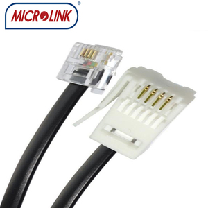 Câble <span class=keywords><strong>téléphonique</strong></span> plat, fil de raccordement, RJ11 RJ14 6P4C type US vers type UK, cordon de raccordement, <span class=keywords><strong>ligne</strong></span> <span class=keywords><strong>téléphonique</strong></span> - Product Image 4