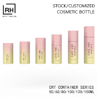 Emballage plastique personnalisé pour cosmétiques, soins du visage, 50 ml, 60 ml, 120 ml, 150 ml, flacons de toner avec pompe à lotion, étiquette privée