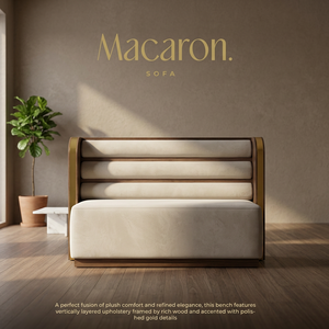 Modern Wood Restaurant Booth Upholstered <b>Dining</b> <b>Bench</b> High-Density Foam Minimalist Commercial Sofa Seat for Coffee Shop Cafe - Product Image 2