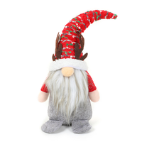 Père Noël Poupée Fenêtre Ornements Suspendus Décorations De Noël Rudolph Poupée Ornements Poupée Naine Sans Visage