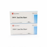 Carte de test d'étanchéité jetable pour sachets papier-plastique de stérilisation
