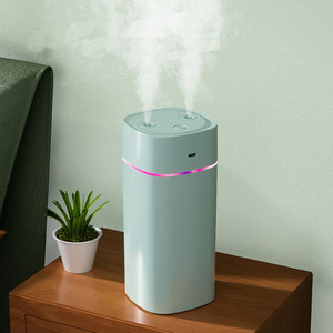 Phun đôi 600ml xe mini Nhà Phòng Ngủ im lặng hương thơm khuếch tán sương mù nặng máy tạo độ ẩm không khí Quà Tặng - Product Image 6