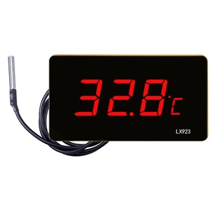 เครื่องวัดอุณหภูมิสระว่ายน้ำและปลา พร้อมจอแสดงผล LED และหัววัดกันน้ำสำหรับการวัดอุณหภูมิภายนอกอาคาร - Product Image 1