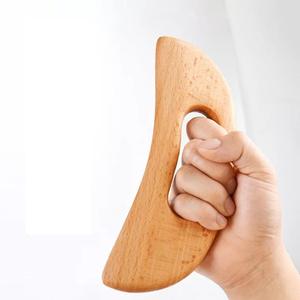 Alat Pijat Kayu Maderotherapy Gua Sha, Aksesoris Anti Selulit, <span class=keywords><strong>Roller</strong></span> Kayu, Alat Terapi Drainase Limfatik - Product Image 4