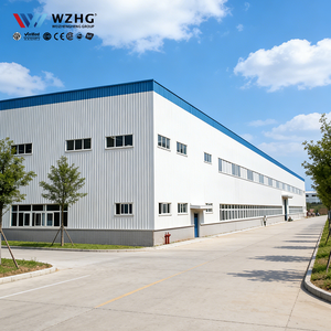 Estructura de Almacén Prefabricada Económica de Acero con Vigas en H para Uso en Exteriores y Oficinas, Vida Útil de 50 Años, Precio de Fábrica - Product Image 1