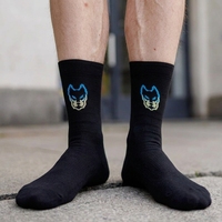 Performance lettres personnalisées chaussettes de course respirant Nylon Trail chaussettes de sport en gros Compression course cyclisme chaussettes femmes