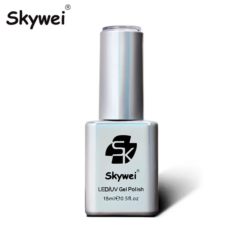 Skywei 15ml bouteille vernis à ongles gel led UV couleur gel 84 couleurs usine OEM