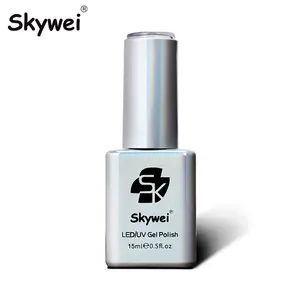 Skywei 15Ml Fles Nagelgellak Led Uv-Kleurgel 84 Kleuren Fabriek Oem