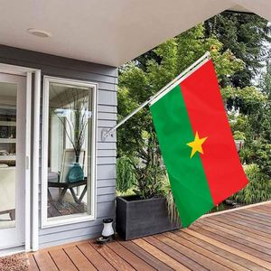 3x5FT Polyester Cheap Price Burkina Faso Country <b>Flag</b> and National <b>Flag</b> With Two Grommets - Product Image 2