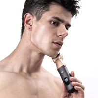 Kit de toilettage multifonctionnel 5 en 1 professionnel, étanche, rechargeable par USB, avec écran LED, rasoir corporel, rasoir à barbe, tondeuse à cheveux