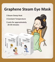 Masques oculaires chauffants en graphène en gros, patchs oculaires brevetés pour la protection des pupilles et la circulation oculaire, soulagement de la fatigue, OEM/ODM