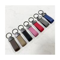 Porte-clés en similicuir gravable au laser avec connecteur métallique, gravure laser personnalisée pour accessoires de personnalisation
