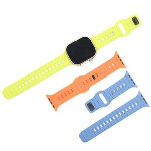 Correa Deportiva de Silicona con Hebilla de Doble Remache Compatible con Apple Watch Series 1-9 - Product Image 2