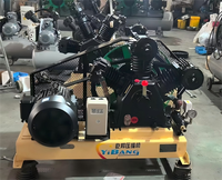 Compresseur d'air à piston haute pression YiBang 15 kW 20 CV 1200 L/min 30 bars 380 V 50 Hz 3 phases IP54 pour soufflage de bouteilles PET, nouveau, entraînement par courroie