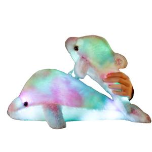 Peluche Luminoso a LED Cpc Yanxiannv a Forma di Delfino, Giocattolo Colorato Personalizzabile - Product Image 1