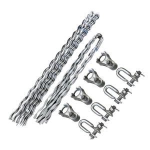 Mạ kẽm preformed Guy Grip kết thúc chết 1/4 trong 48 lõi sợi cáp quang - Product Image 1