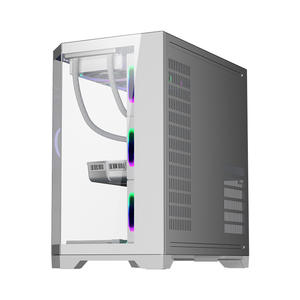 Boîtiers d'ordinateur de jeu Dreamer Plus HD Perspective ATX360 Mid Tower, tours, refroidissement par eau, <span class=keywords><strong>aquarium</strong></span> panoramique, verre sur trois côtés, mer - Product Image 4