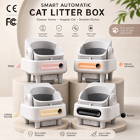 Nouvelle Litière Électrique Intelligente Automatique pour Chat avec Design Rectangulaire Surdimensionné en ABS pour un Nettoyage Facile des Chats OEM