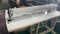 Machine à coudre automatique à plat robuste à aiguille simple CP-0303L-56/85 avec bras long et grand espace pour le cuir
