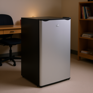 Mini Refrigerador HOMCOM de 3.2 Pies Cúbicos, Nevera Compacta de Una Puerta para Dormitorio con Termostato Ajustable - Product Image 2