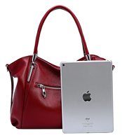 Neue Damen Umhängetasche Mode Einfache Freizeit Leder Weiblich Amerikanisch Einfarbig Große Kapazität Damen handtaschen