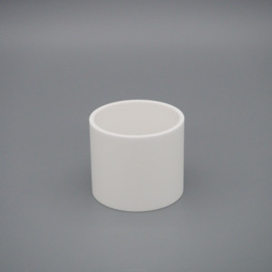 ท่อเซรามิกอลูมินา <span class=keywords><strong>Al203</strong></span> 94มม. ความสูง128มม. ทนต่อการสึกหรอเทอร์โมคัปเปิลฉนวนท่อตัดเจาะ - Product Image 1