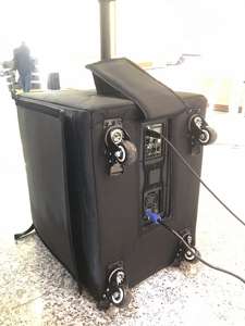 샌디 I3 휴대용 실내 파티 사운드 시스템 15인치 서브우퍼 컬럼 액티브 스피커 교회 PA 시스템 - Product Image 6