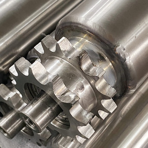 OEM ODM Thép/Thép Không Gỉ Sprockets Xích Xích Cho Băng Tải Con Lăn - Product Image 4