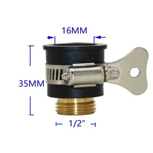 1/2" and 3/4" <b>Taps</b>/faucets for Universal Faucet Filter Adapter Garden Water Connectors Faucet Aerator Adapter - Product Image 3