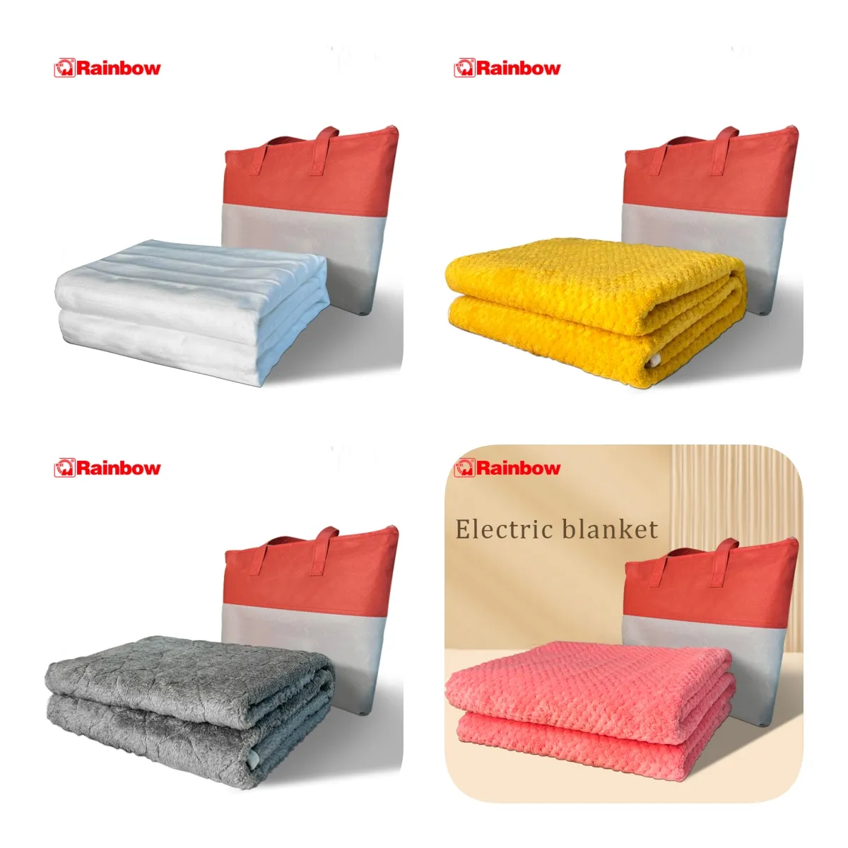 Clearance Special Price Hot Sales Electric Hot Heated Blankets Electric Sleeping Under Blanket