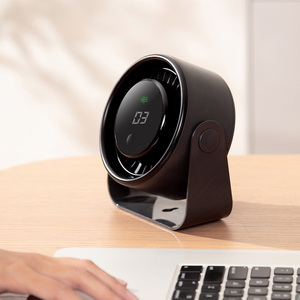 2025 Nhà Sản Xuất Chất Lượng Cao Nhựa Máy Tính Để Bàn <span class=keywords><strong>Fan</strong></span> 3000MAh Với Hiển Thị Kỹ Thuật Số <span class=keywords><strong>USB</strong></span> Có Thể Sạc Lại Bảng <span class=keywords><strong>Fan</strong></span> Bàn <span class=keywords><strong>Fan</strong></span> Hâm Mộ - Product Image 4