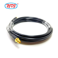 Prix usine RP polarité inversée SMA femelle Jack à RP polarité inversée SMA prise mâle faible perte LMR195 câble Coaxial RF