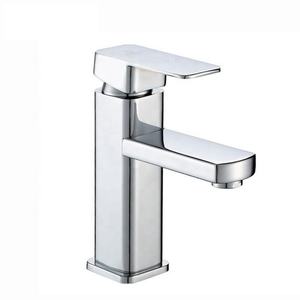 Grifo Monomando Moderno de Acero Inoxidable con Cartucho Cerámico, Acabado Cepillado, Mezclador de Lavabo de un Solo Orificio para Baño - Product Image 4