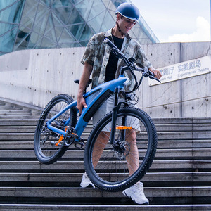 Vélo de montagne hybride 650w avec moteur 650w, système de freinage à disque 48v, batterie lithium intégrée, cadre en aluminium amovible Q5 - Product Image 4