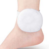 Coussin de compression en mousse ovale pour cheville, style botte, doux, résistant à l'abrasion, absorbant les chocs, pour le soutien lymphatique et du fascia plantaire