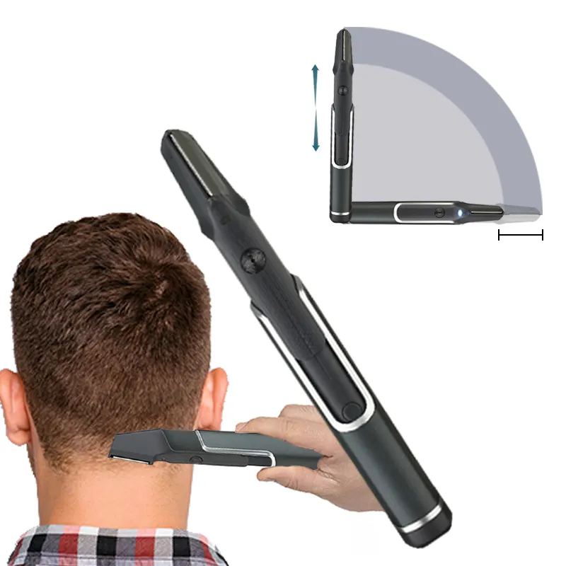 C C 2021 New Design Adjustable length Zero Gapped Blade USB Cordless Rechargeable Hair Trimmer Men Hair Clipper