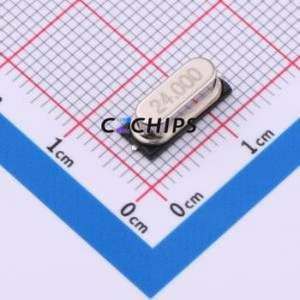 SD2024M00020001 Crystal (Passive) HC-49S-SMD Crystal Oscillator SMD Crystal Oscillator 24MHz 20ppm 20pF - Product Image 1