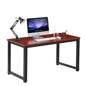 โต๊ะคอมพิวเตอร์/โต๊ะทำงานขนาดใหญ่ทำจากไม้บ้านสำนักงาน