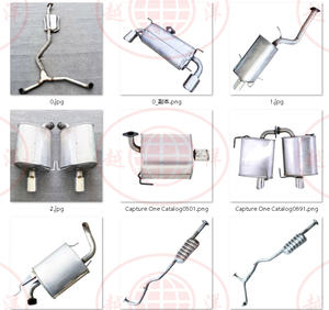 斯巴鲁森林人汽车排气管排气消声器2013 2014 2015斯巴鲁森林人直接安装排气消声器 - Product Image 2