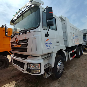 Camion à benne basculante hydraulique blanc SHACMAN Delong 2x8 nouveau génie municipal compétitif adapté aux camions de transport d'exportation d'usine - Product Image 1