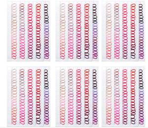 2 мм круглые полиэфирные колючие шнуры с двумя наконечниками эластичные плетеные металлические для обуви сумки упаковка одежды - Product Image 6