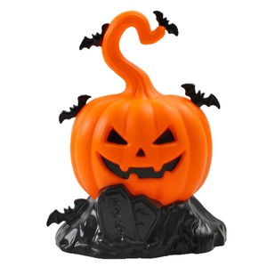 Nuevas Velas Decorativas de Plástico para Halloween, Adornos Luminosos, Decoración para Bares, Accesorios para la Creación de Atmósfera, Juego de Lámparas de Calabaza para Interiores - Product Image 4