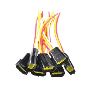 3ピンAMP 1.8mmシリーズコネクタ カスタムメイド自動車用ワイヤーハーネスコネクタ 174359-2 DJ70316Y-1.8-21 - Product Image 4