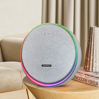 Altavoz Studio 9 Pro 5.4, Salida de 80W, Batería de 8000mAh, Iluminación LED RGB, Modo Dual Cableado/Inalámbrico, para Cine en Casa, Fiestas, Escenarios, Computadora