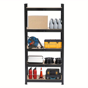 Étagère en acier à 5 niveaux, montage sans outil, capacité de charge 875 kg, 40x90x180 cm, pour <span class=keywords><strong>garage</strong></span> ou remise - Product Image 4