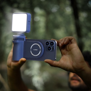 Poignée de télé<span class=keywords><strong>phone</strong></span> style moderne Snap Holder Booster de selfie Accessoire de caméra magnétique avec outil Bluetooth Matériel PC Outil portatif bleu - Product Image 2