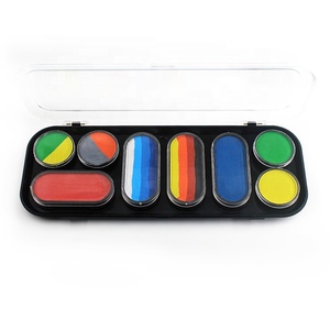 Nouveau <span class=keywords><strong>kit</strong></span> <span class=keywords><strong>Hydro</strong></span> Liner de couleur arc-en-ciel activé par l'eau UV Neon Split Colors Palette de <span class=keywords><strong>peinture</strong></span> pour le visage et le corps - Product Image 2