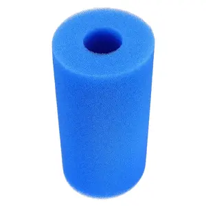 Colonna tubo di spugna per piscina si adatta filtro idraulico cotone filtro ElementTblue rotondo A H S1